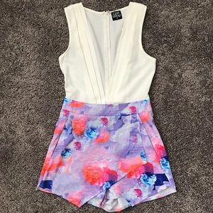 Floral Romper